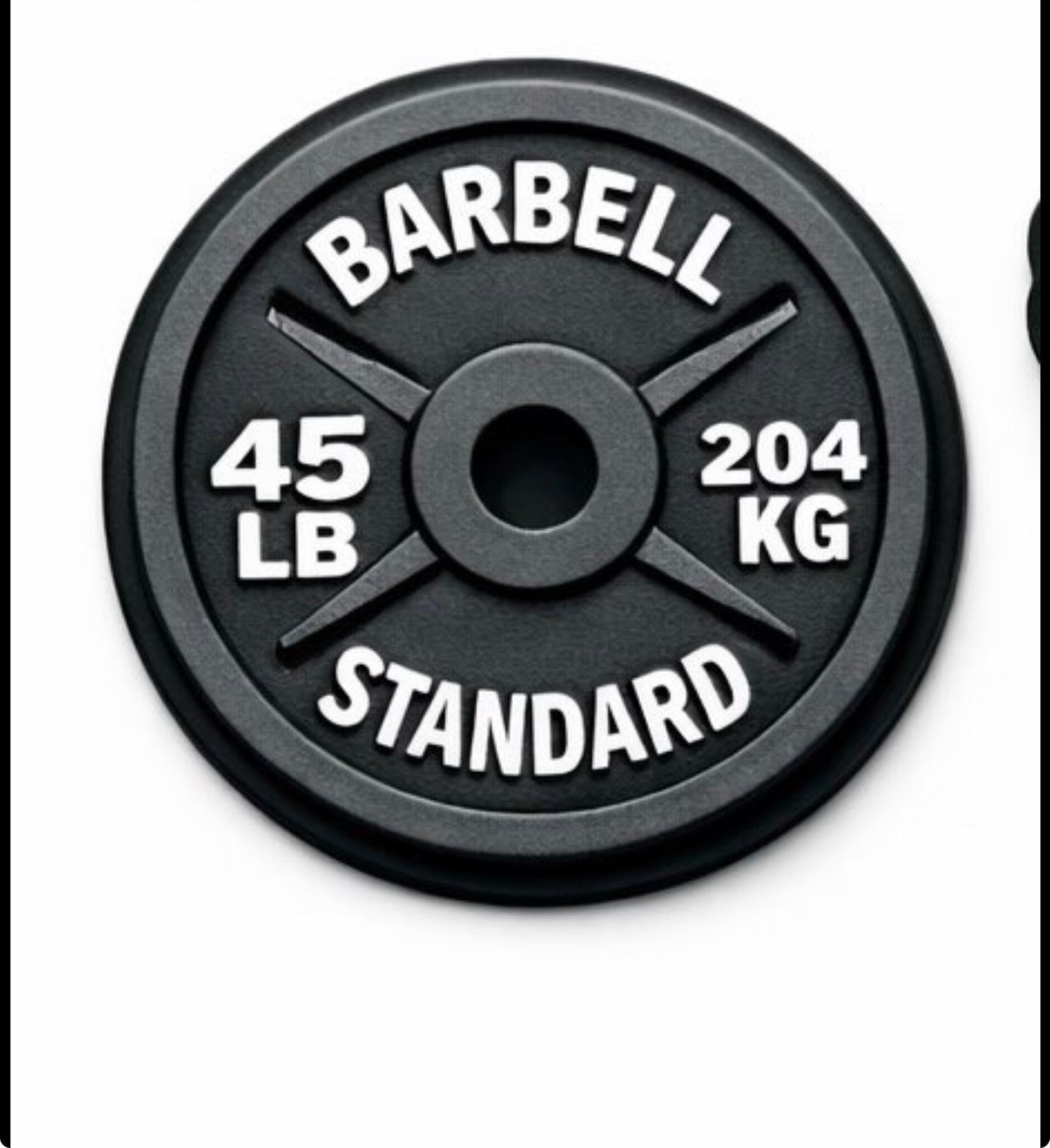 Plate Weight Charm